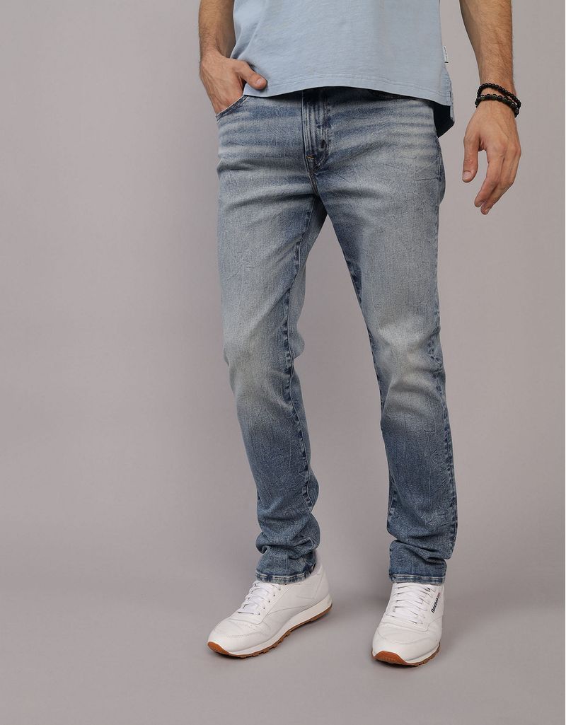 Jean American Eagle Super Skinny - Taille 2 Femme - Coupe Courte (short) - Occasion En Très Bon état